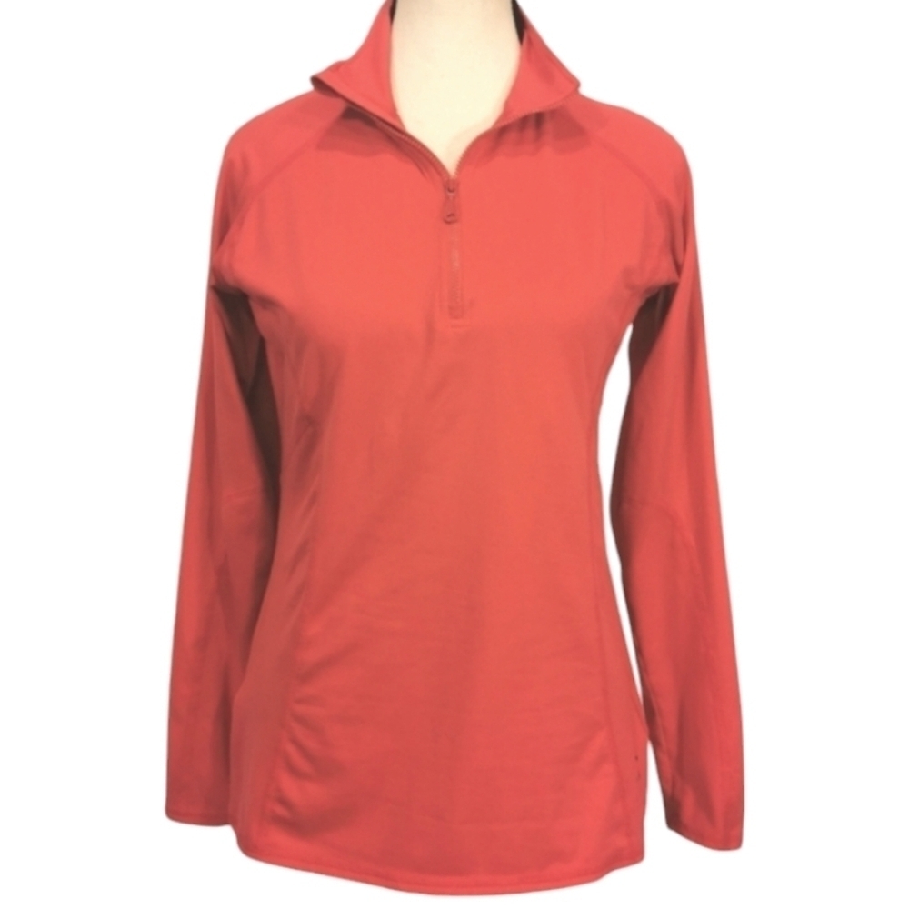 MEC Mountain Equipment Co-Op 1/4 Zip Long Sleeve Performance Top - Sz S